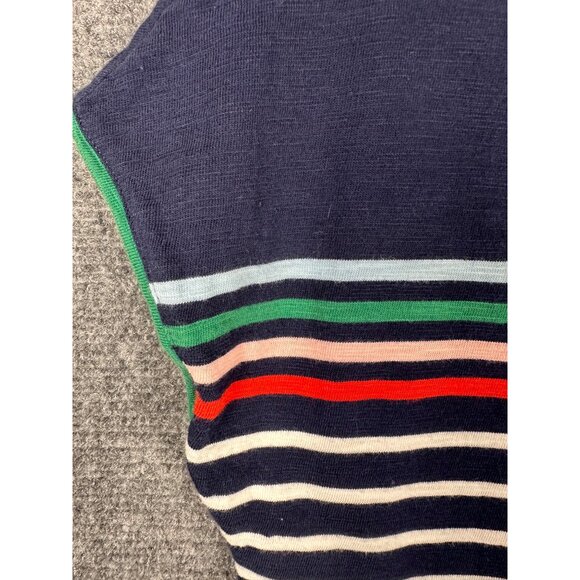 Boden Blue 100% Cotton Stripe Leah Jersey T-Shirt‎ Dress Size 6 Preppy Old Money - Picture 7 of 8